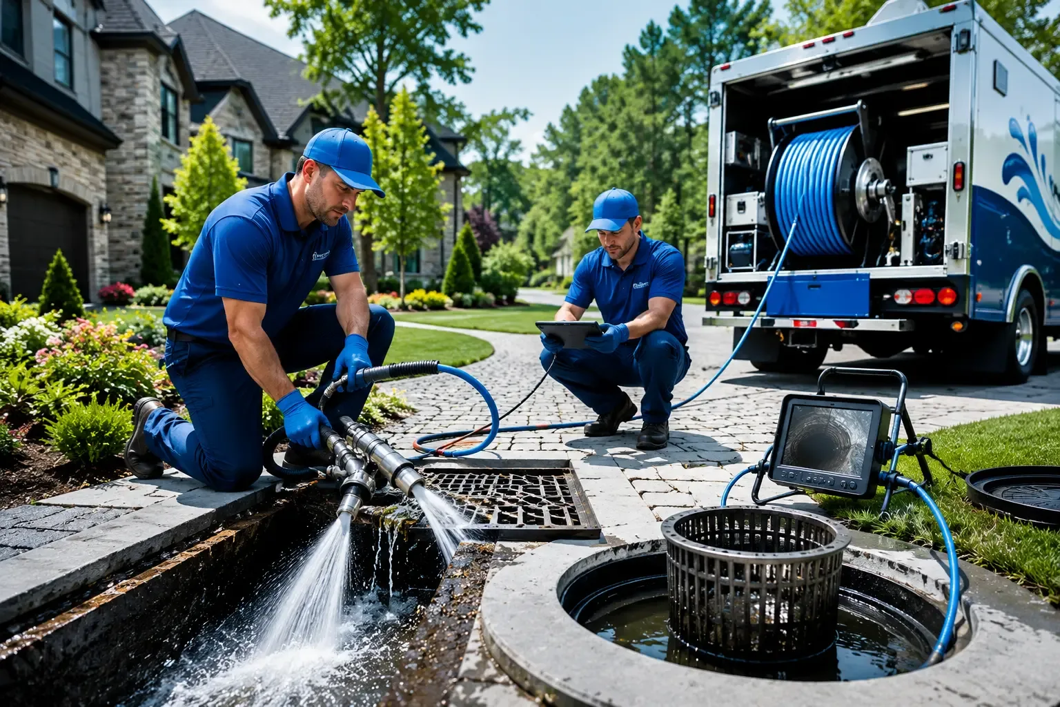 Local outdoor drain cleaning professionals in Riga, MI