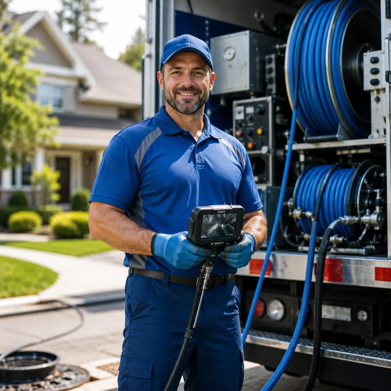 Local outdoor drain cleaning specialists in Riga, MI